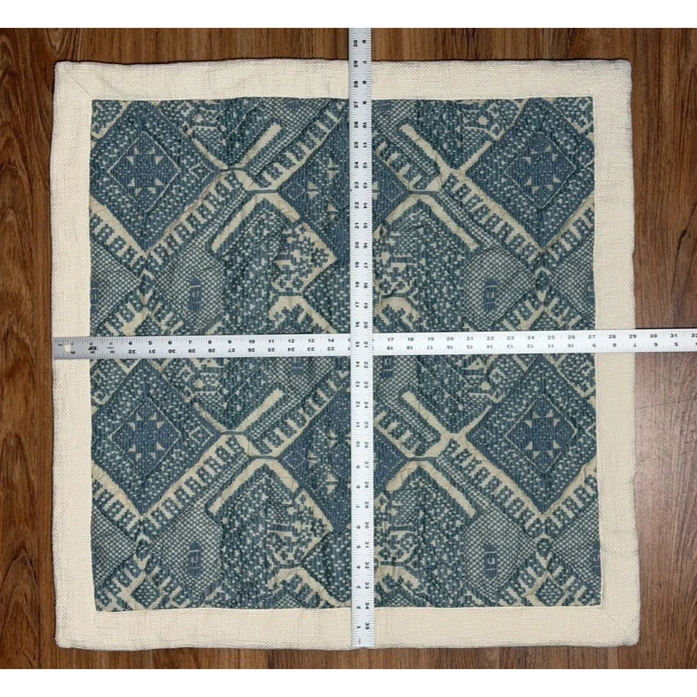 Pottery Barn Fez Reversible Quilt Euro 29